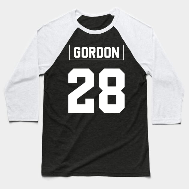 Melvin Gordon III Denver Bold Baseball T-Shirt by Cabello's